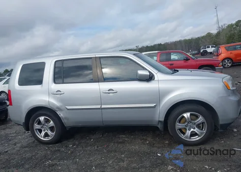 2012 Honda Pilot Ex-L из США, поврежденный, VIN 5FNYF3H52CB018427